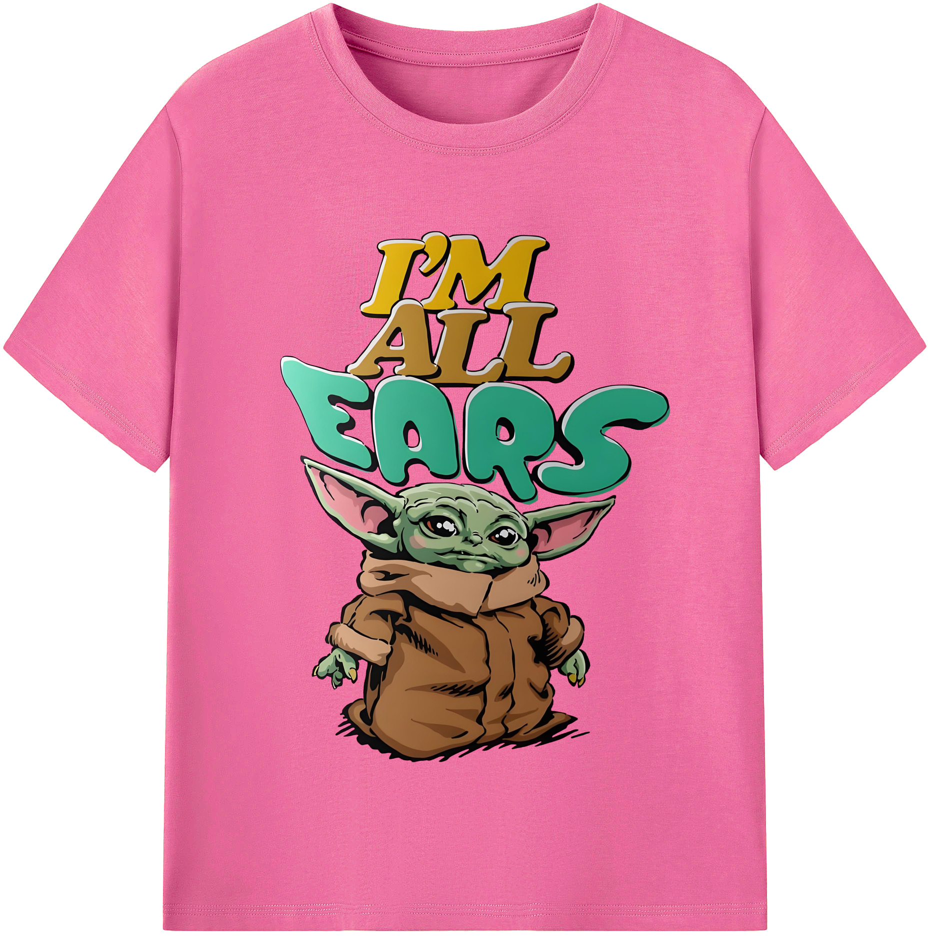 （画像用） スター・ウォーズ Star Wars レディースカジュアルプリントTシャツ（綿100％）